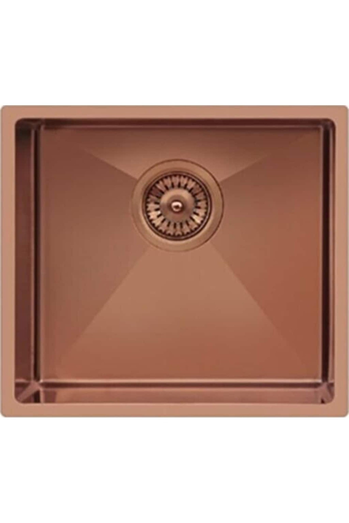 Colorx 400 Bronz Polisajlı Tezgahüstü Eviye