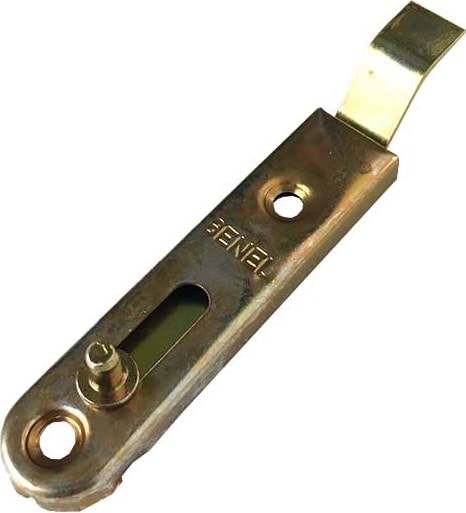 Sürgü 7cm Yassı Düz Sarı