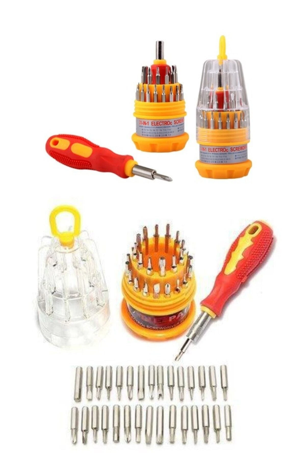 Tornavida Seti 31 Parça Yumurta Tornavida