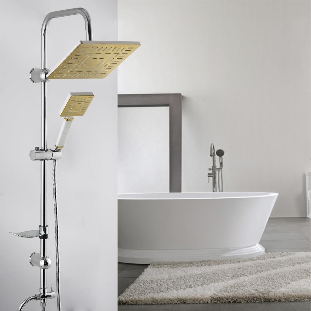 Laura Gold Lux Robot Yağmurlama Tepe Duş Seti