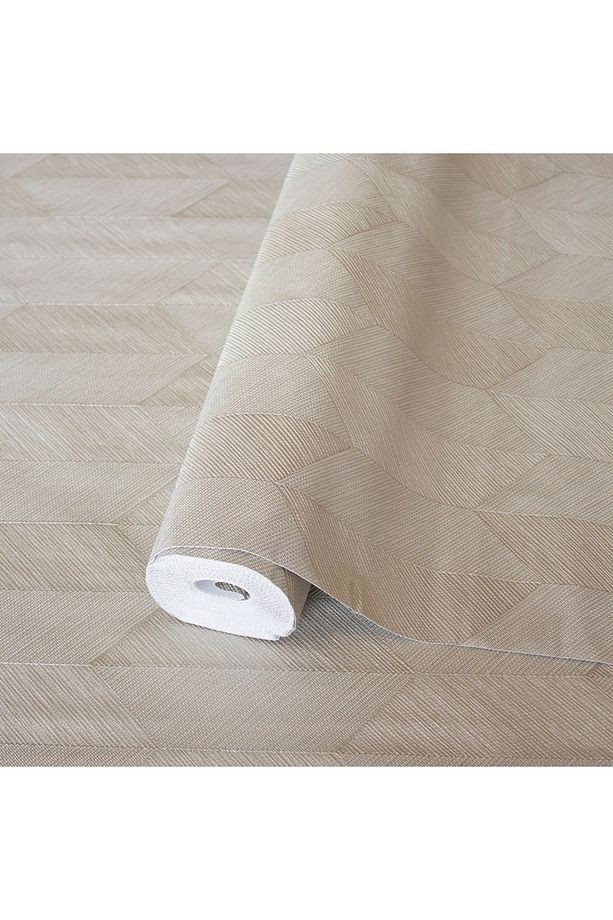 Duvar Kağıdı Geometrik Desenli Non-woven Kağıt Taban Vinil Kaplı