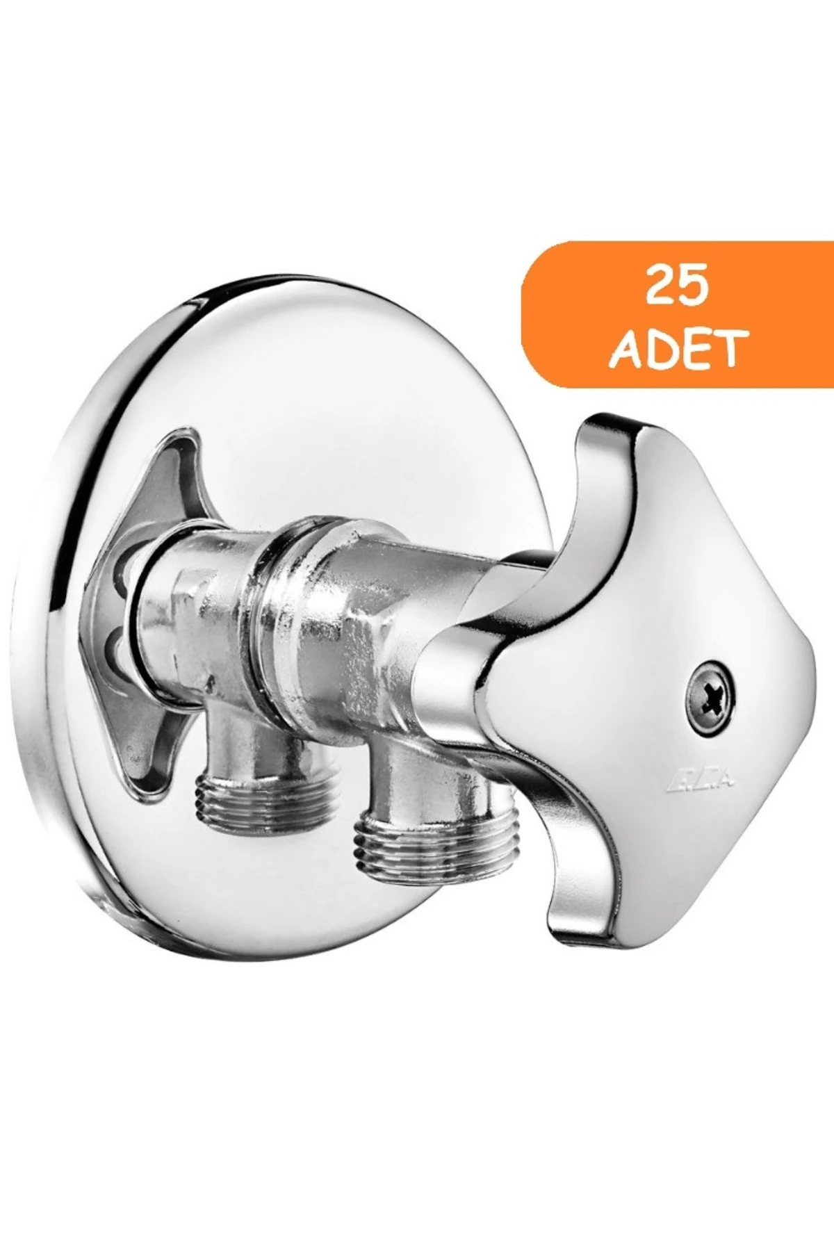 25 Adet ECA Filtreli Klozet Taharet (Ara) Musluğu Rozetli 102111128