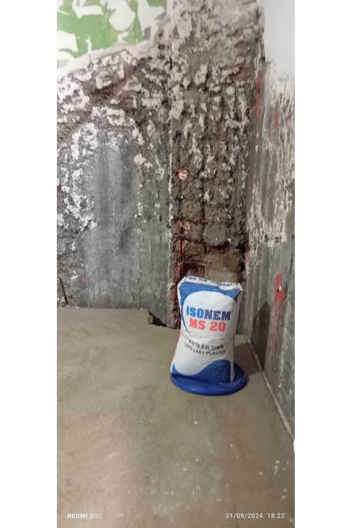 Ms 20 Kapiler Sıva 20 Kg Öz Bayar Inşaat