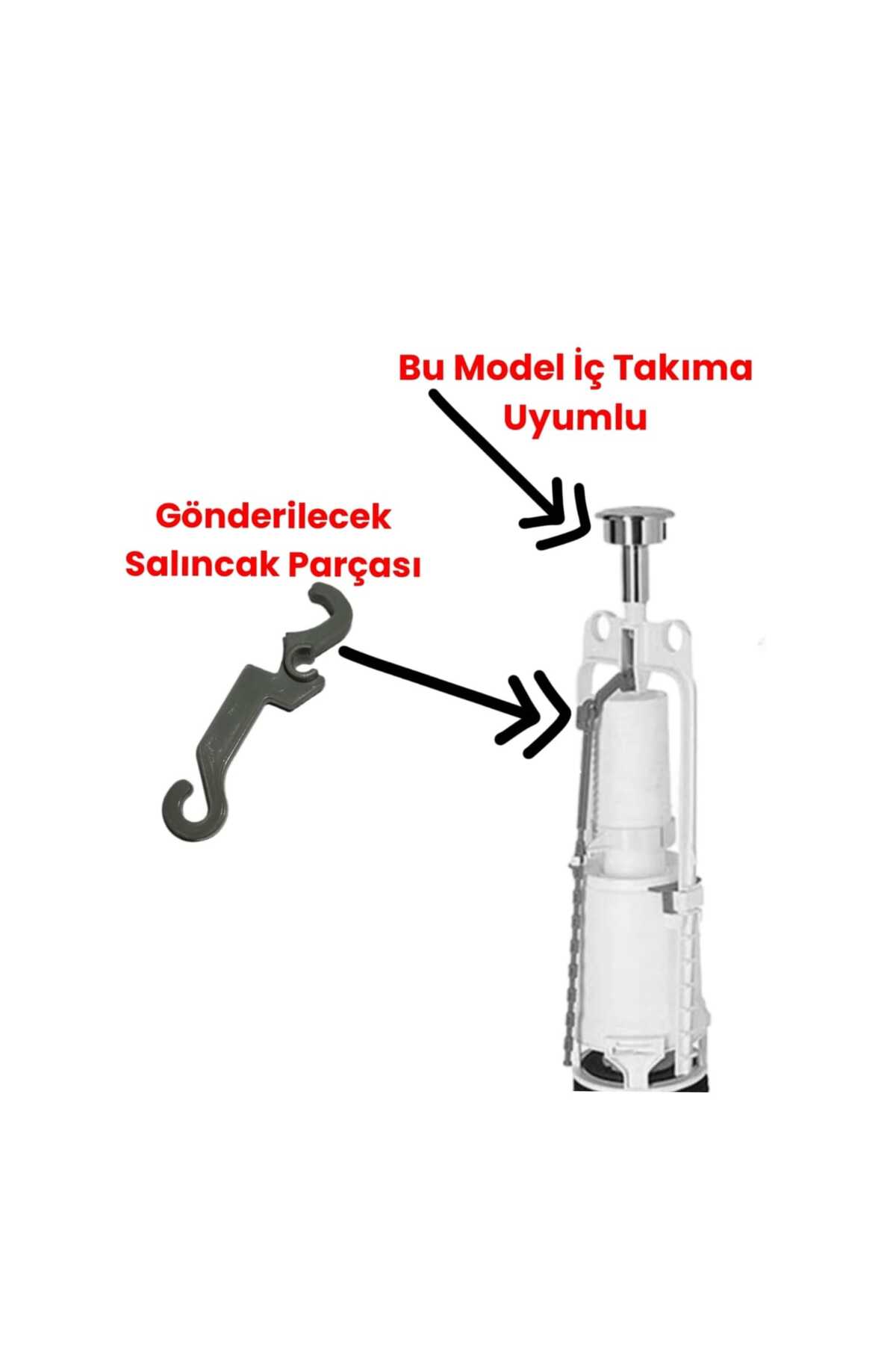 Rezervuar İç Takımı Plastik Kaldıraç Kancası