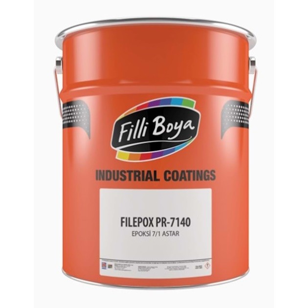 Filepox PR-7140 Gri Epoksi Boya 24,5 Kg