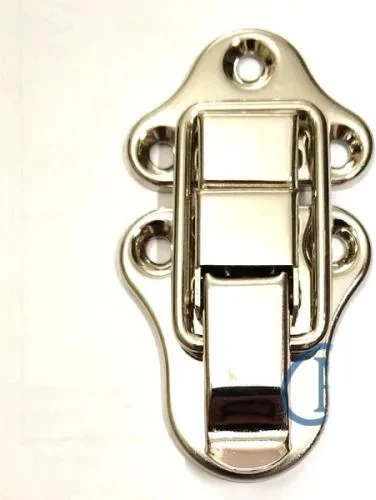 Sandık, Kutu Klipsi, Ön Kilidi - 72X40MM, Nikel, 100 Adet