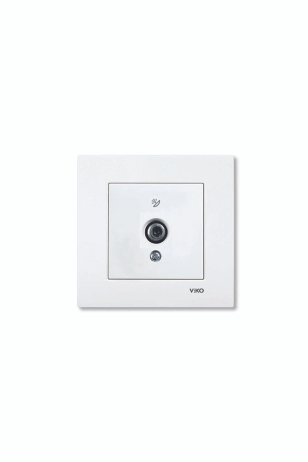 Karre Beyaz Uydu Prizi F Konnektör-10 Db