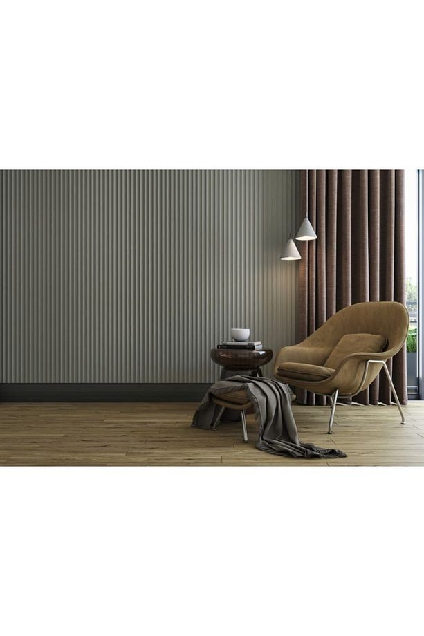 KOPYA - Antalya Yıldız Duvar Lambri Profili Lb 2050 Duvar Paneli Soft Touch Kaya Gri