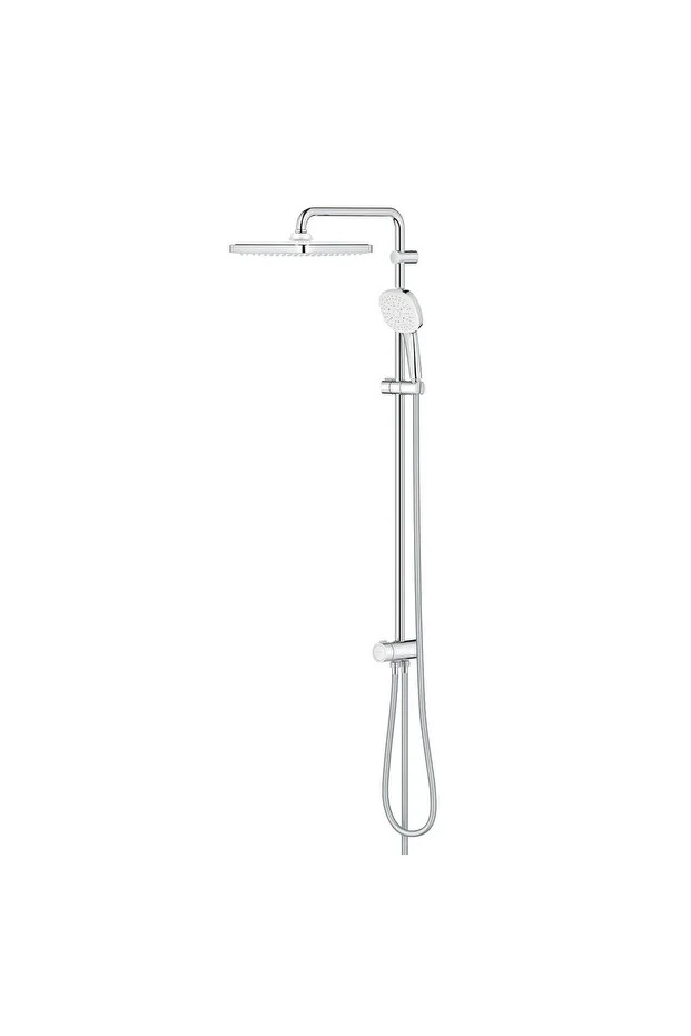 Tempesta Cosmopolitan System 250 Cube Duvar Bağlantılı, Divertörlü Duş Sistemi - 26694001