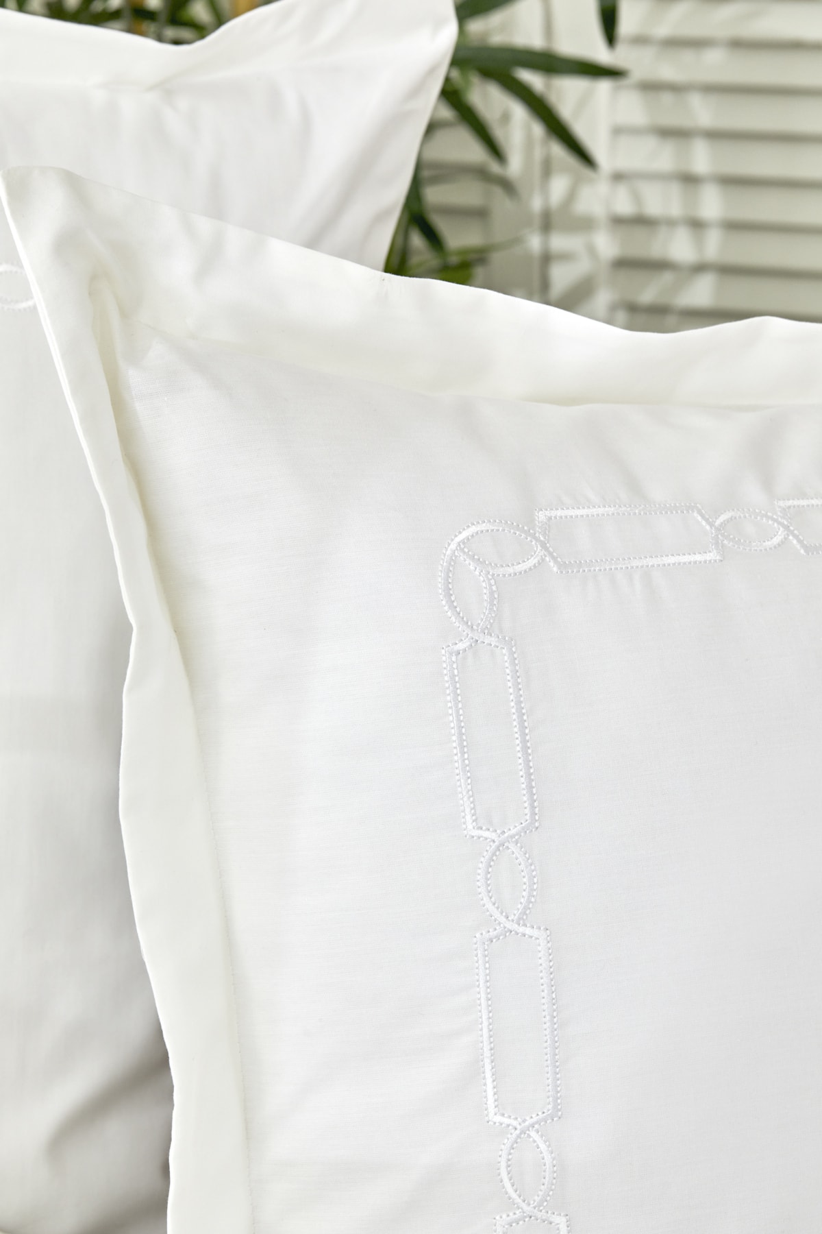 White Collection Nimes %100 Pamuk Çift Kişilik Nevresim Takımı