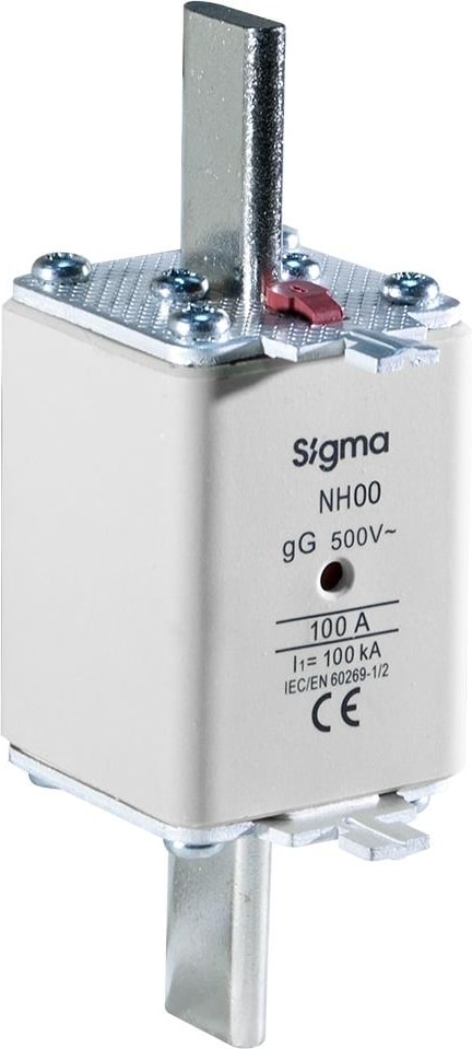 SNHC00I016 16A NHC00 Bıçaklı Sigorta Çift Gösterge