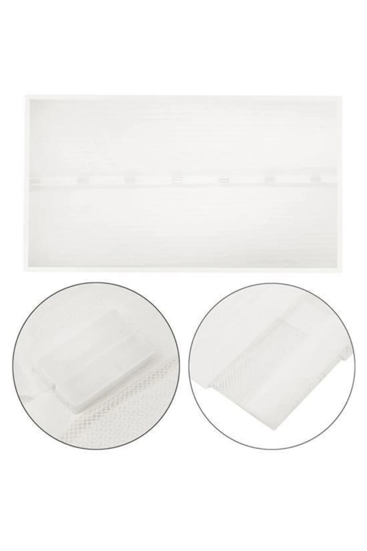 KENDİ MARKAMIZ® Pratik Manyetik Mıknatıslı Beyaz Kapı Pencere Sinekliği Tülü 90 x 210 cm