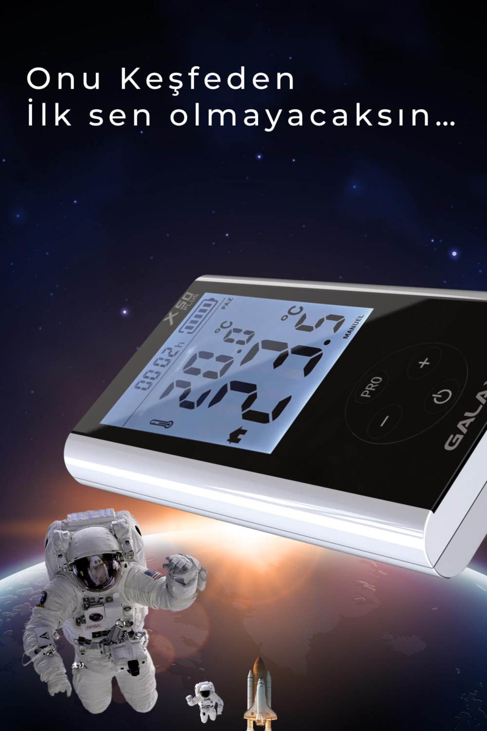 X50 Plus Kablosuz Wifi'li Smart Oda Termostatı