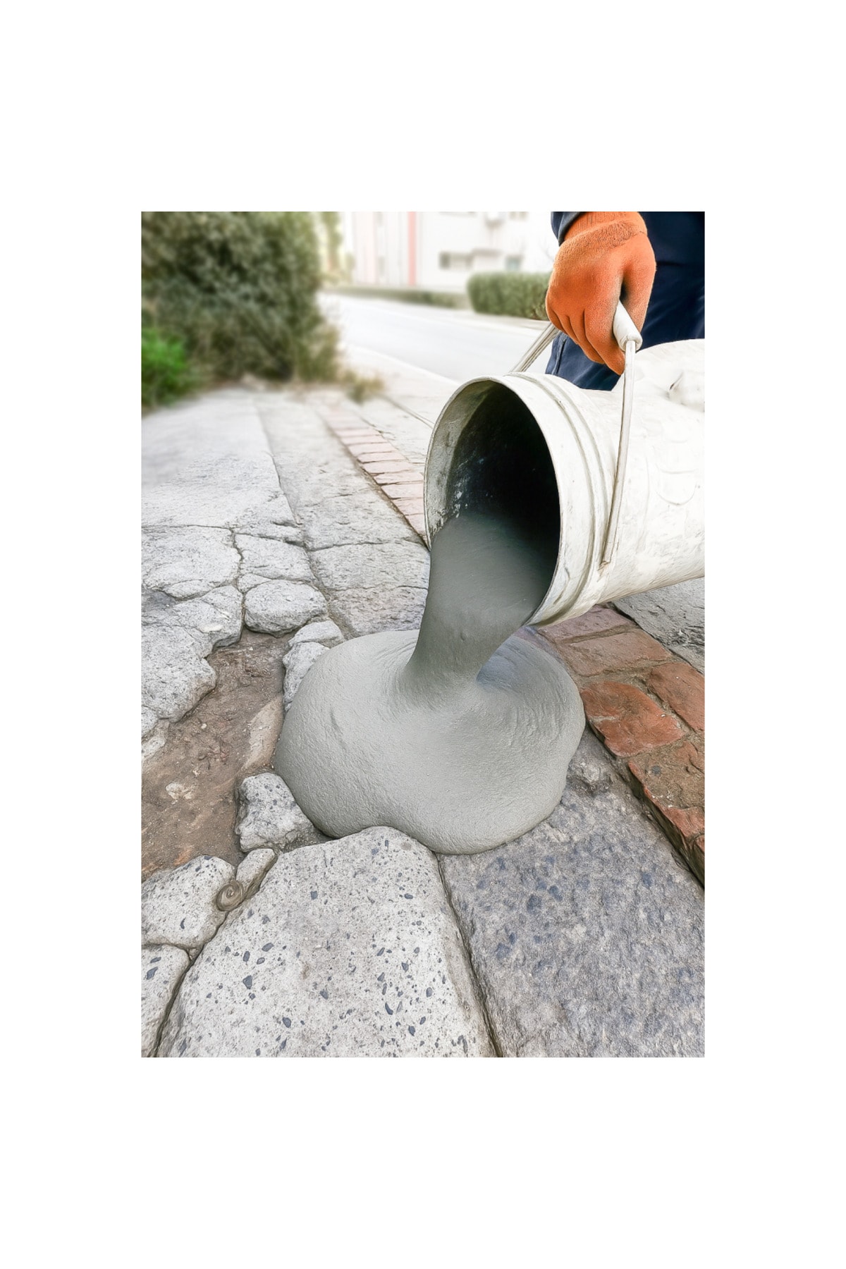 Jel Beton Çimento Esaslı Kendiliğinden Yayılan Renkli JelBeton 20 KG Kraft Torba