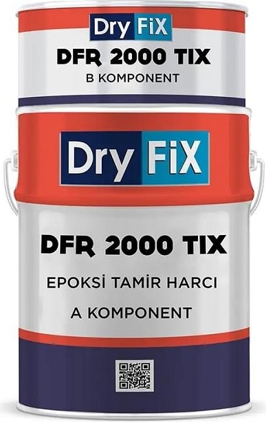 Dfr 2000 Tiksotropik Epoksi Tamir ve Yapıştırma Harcı 5 kg Set