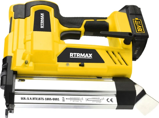 RTX1875 18V 2AH Li-Ion Çift Akülü Zımba/Çivi Çakma