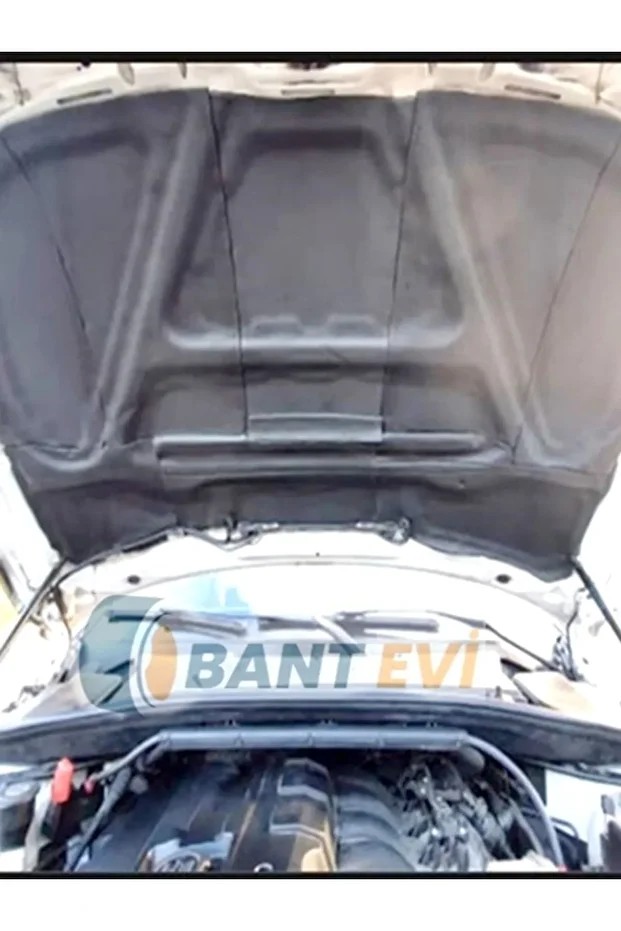 Kaput Altı Izolasyon 120x100cm 13mm Kendinden Yapışkanlı Oto Ses Ve Isı Yalıtım Süngeri Bantevi