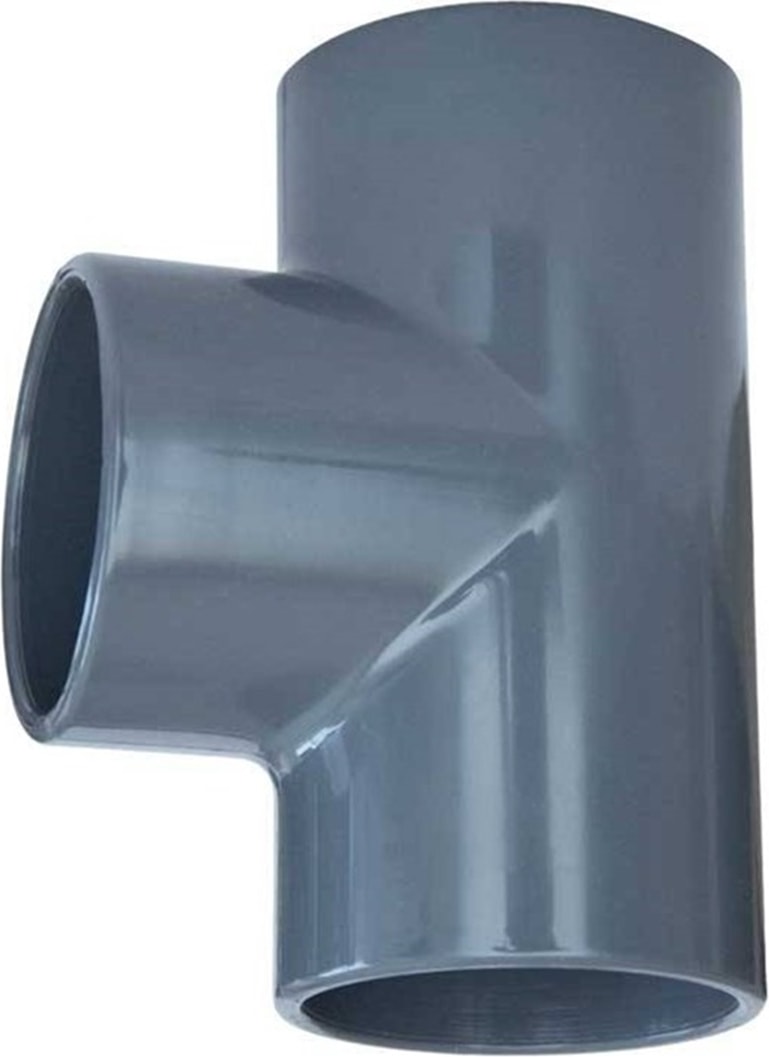 Pvc Te Inegal 90-75MM