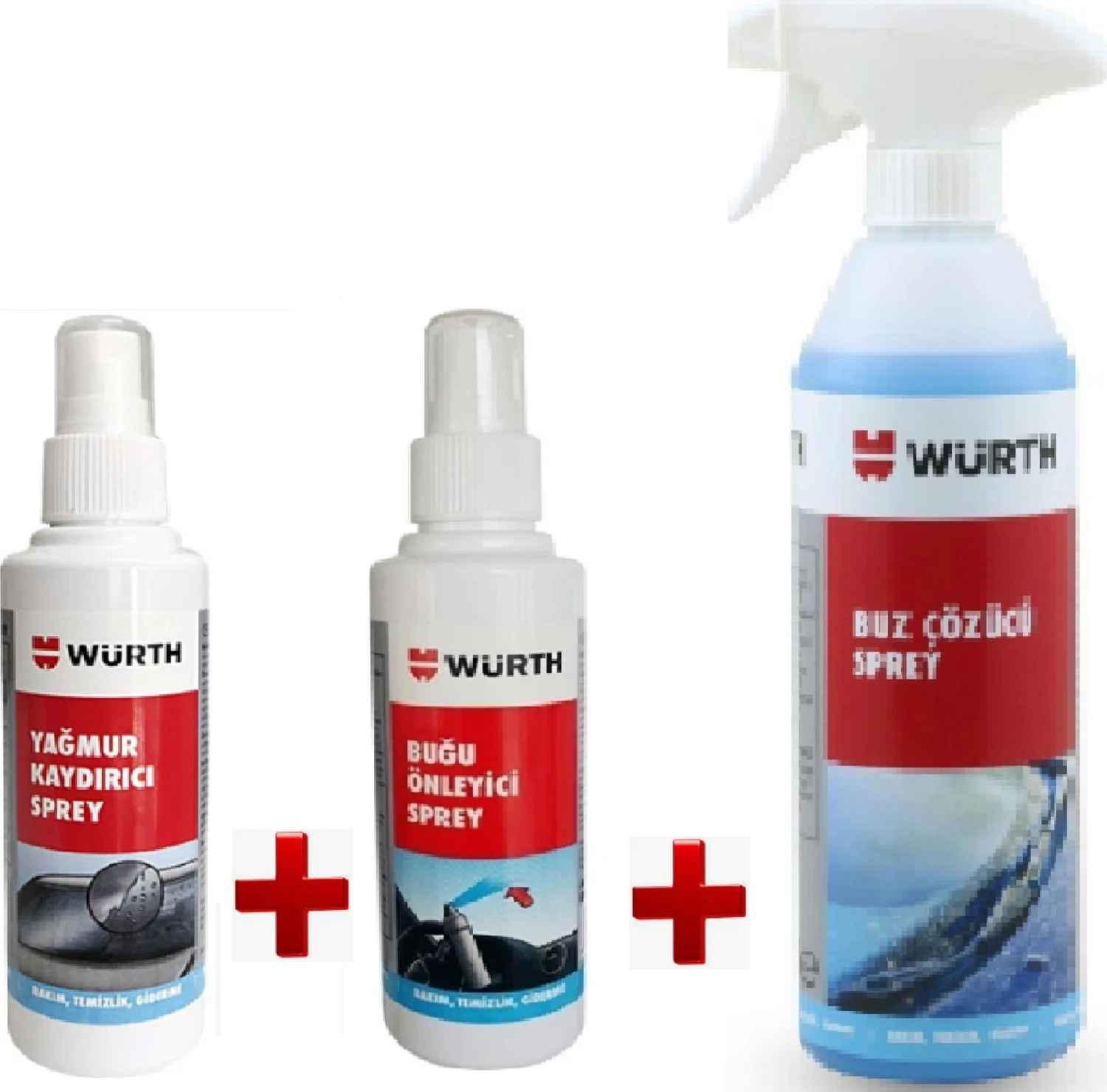 Buz Çözücü & Yağmur Kaydırıcı & Buğu Önleyici Sprey