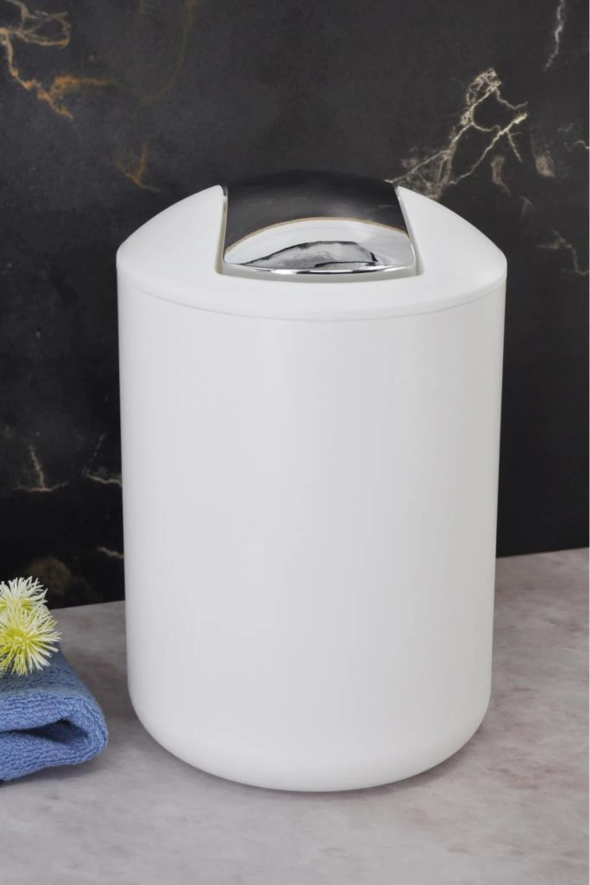 Beyaz, Çöp Kovası 6.4 Litre - Brasil Model