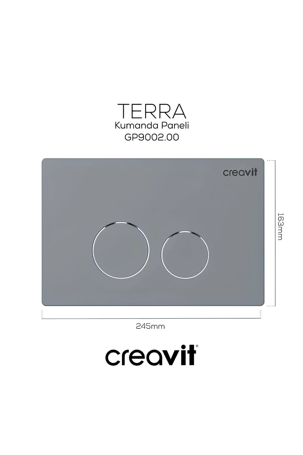 Turavit Rondo Kanallı Beyaz Asma Klozet RND5508, Nkp Yavaş Kapak, Terra Gömme Rezervuar Set