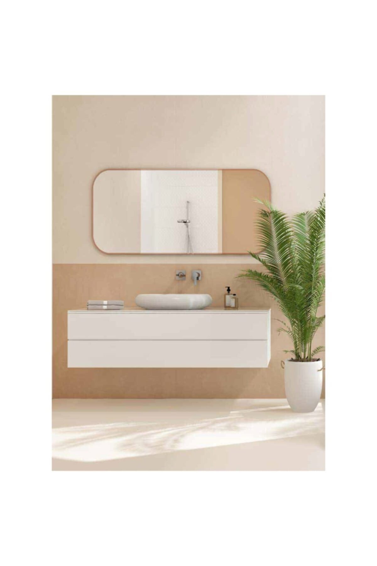 Strata Çanak Deliksiz Lavabo - Parlak Siyah