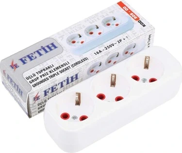 Üçlü Boş Kasa Priz