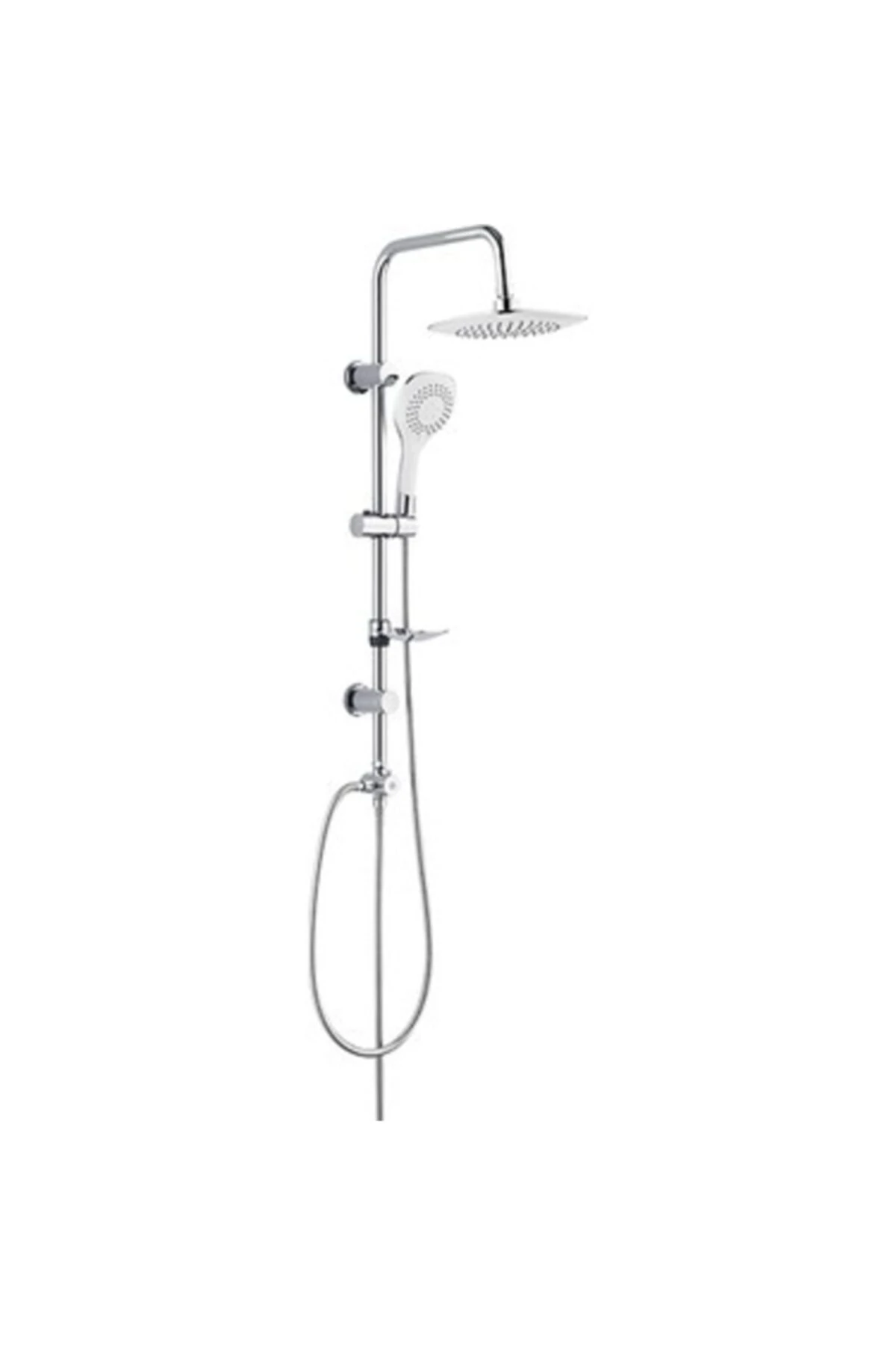 Banyo Rain Plus Tetra Tepe Duş Takımı Seti 53236