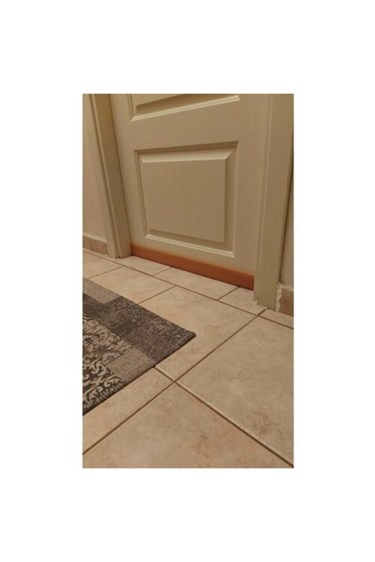 6 Adet. Geçmeli Kapı Altı Isı Yalıtım Süngeri. Kahve Eşik Süngeri,izolasyon Strafor Köpük