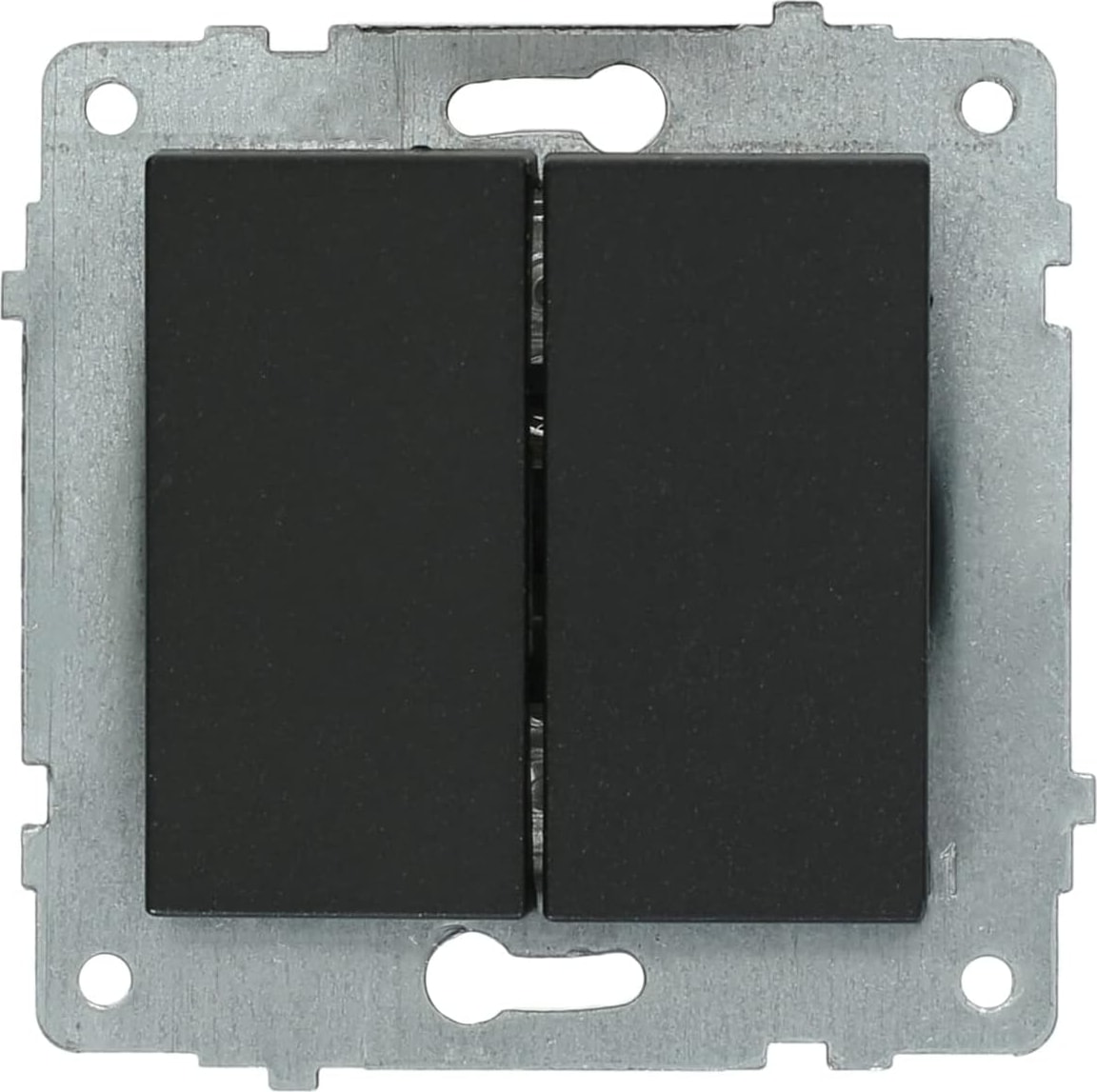 Quantum Siyah Komütatör (İkili Anahtar) (ovivo) Çerçeve Hariçtir.