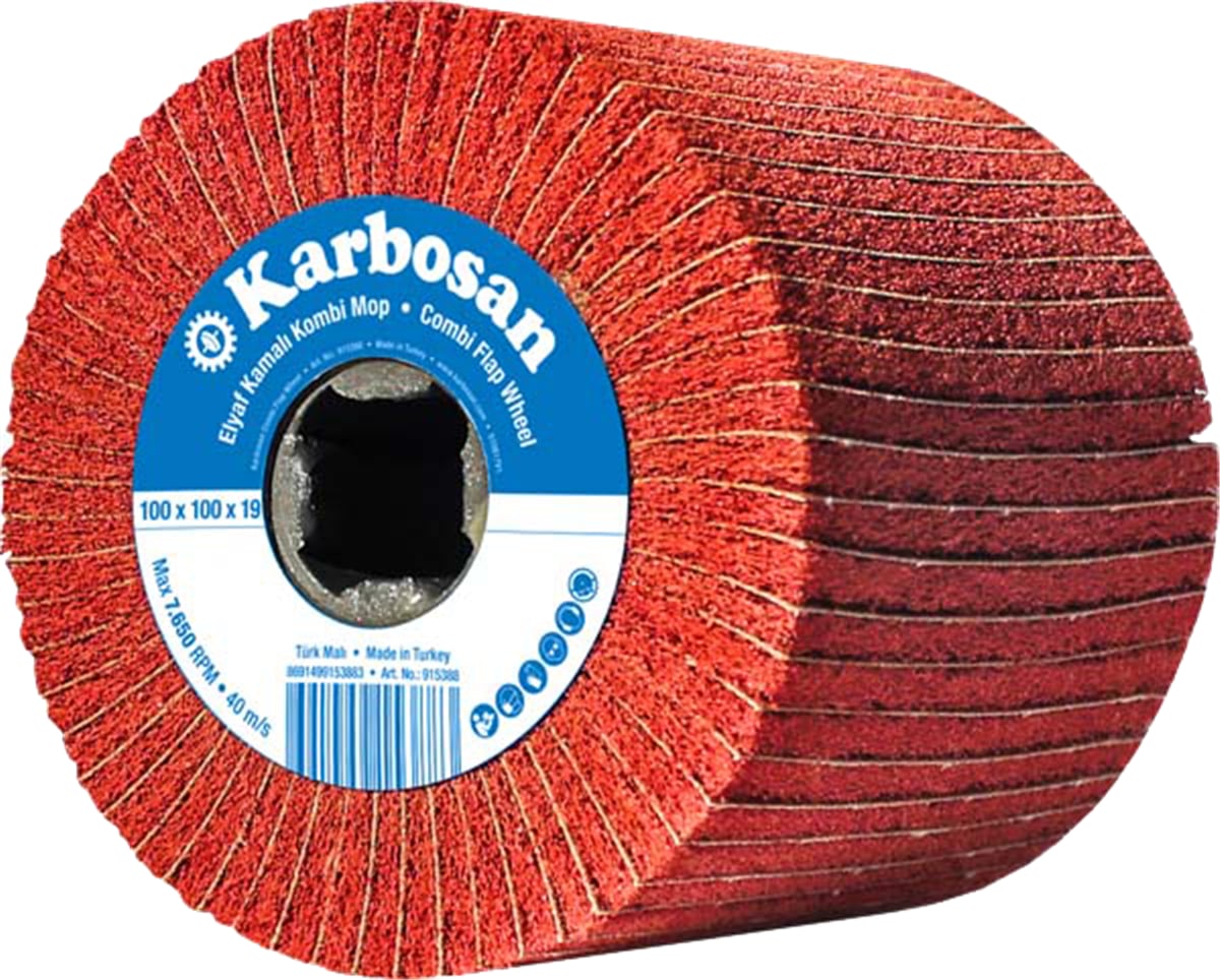 100X100 AXFR12 Kamalı Elyaf Kombi Mop 100 Kum 987012