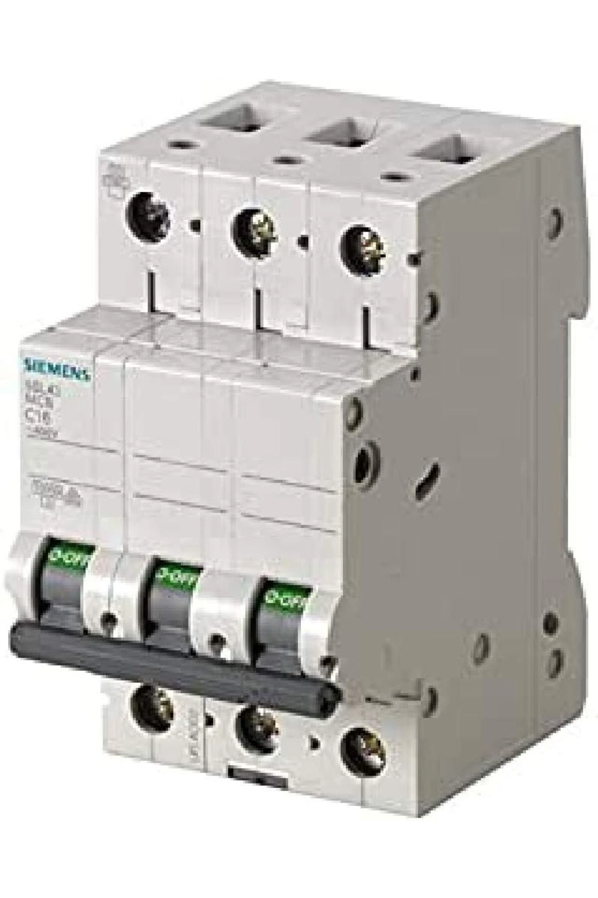 snShop 63A; 3 FAZLI; 70mm OTOMAT; ANAHTARLI OTOMATİK SİGORTA; 10kA; C TİPİ; YAVAŞ KARAKTERLİ