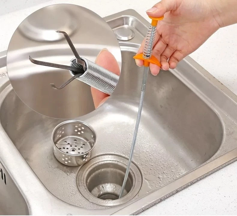 Esnek Lavabo Tıkanıklık Açıcı Tel