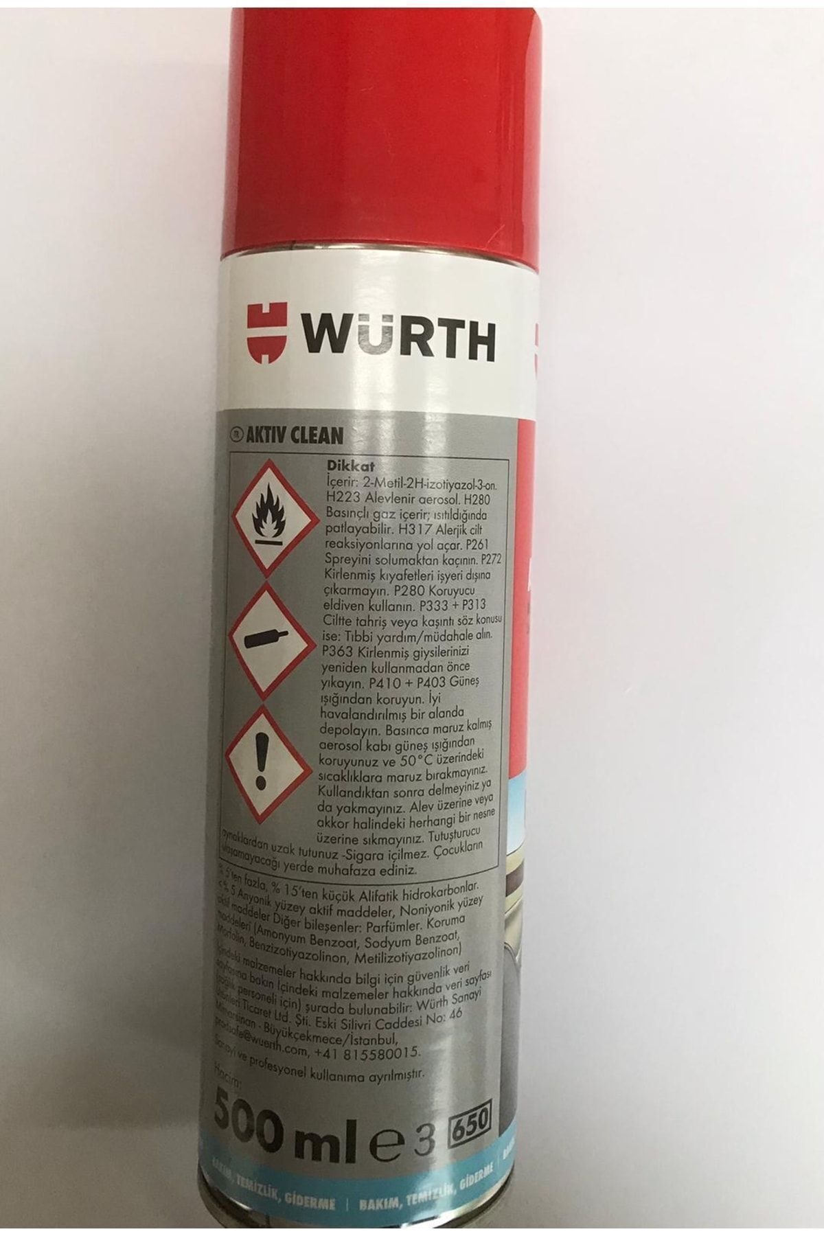 Aktıv Clean Meyve Kokulu Aktif Köpüklü Temizleyici 500ml Uyumlu