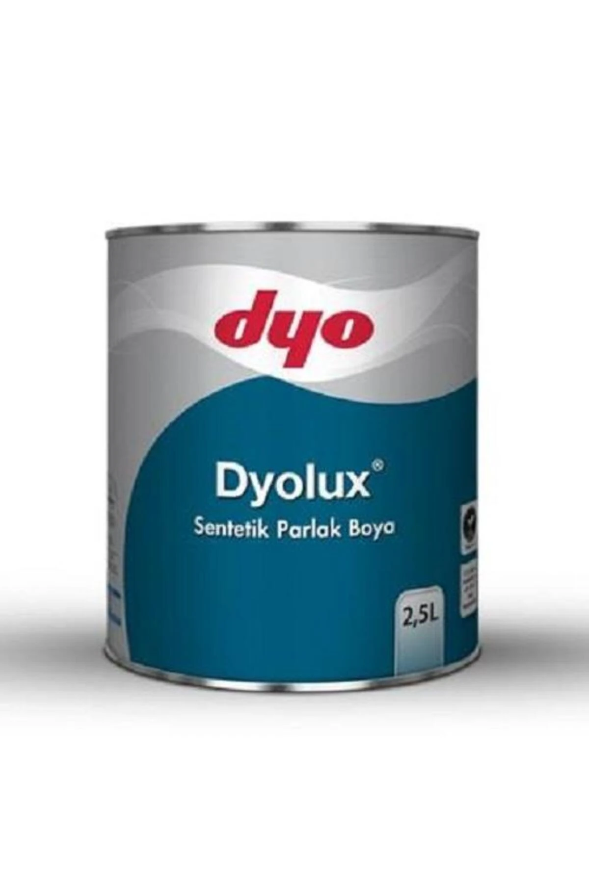 Dyo lüx Sentetik Parlak Boya 7.5 Lt Beyaz