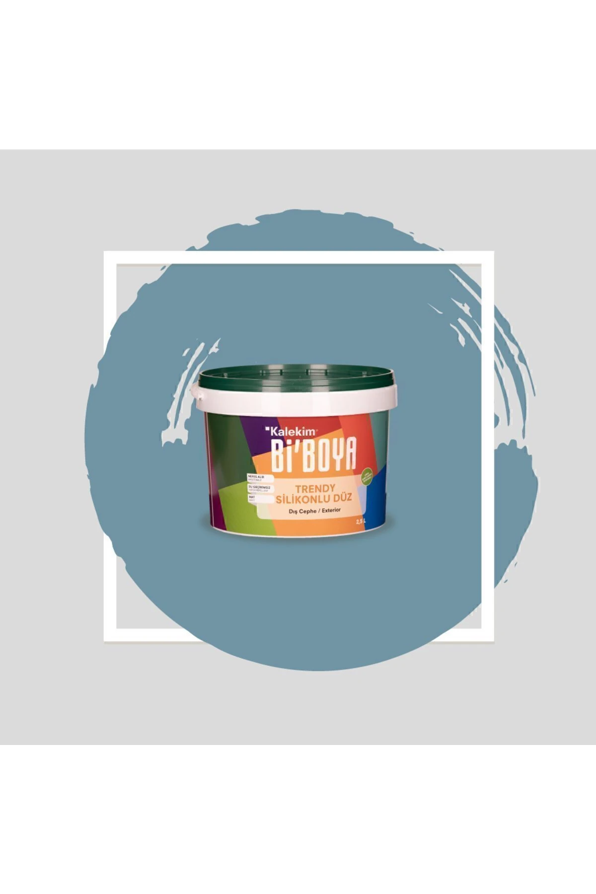 Silikonlu Dış Cephe Boyası 2.5 Lt 4243