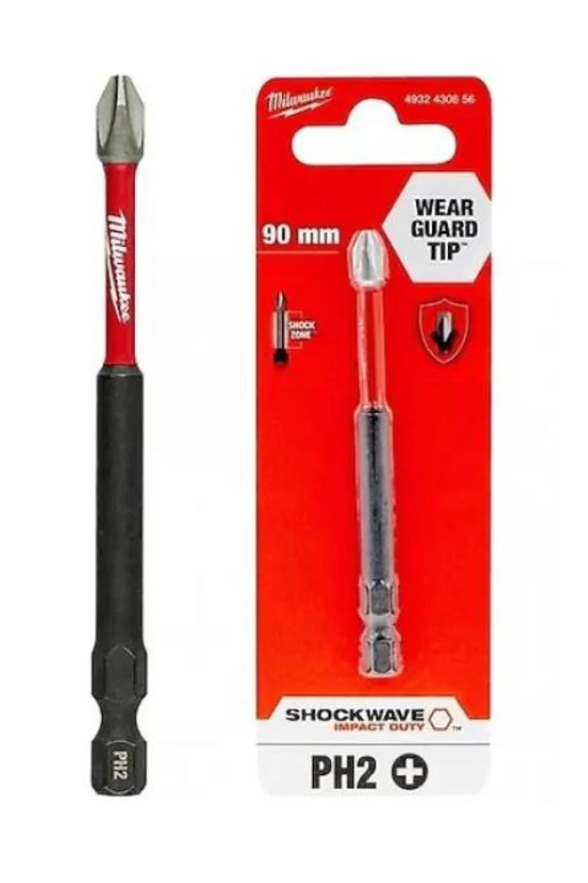 Bits Uç Matkap Ucu Tornavida Ucu Vidalama Ucu Ph2-90mm (1 ADET) T4932430856