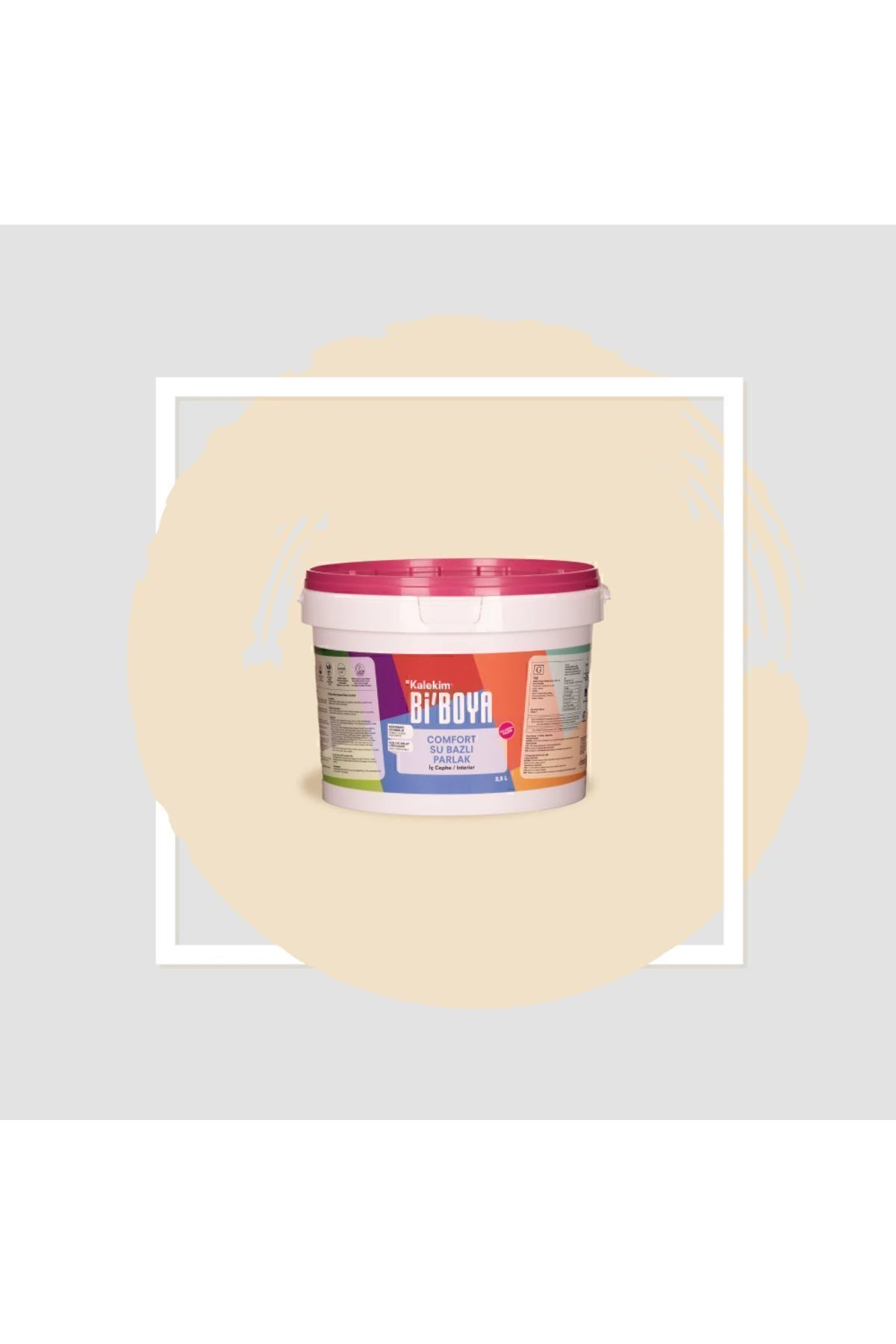 Panel Kapı Boyası 2.5 Lt Fildişi