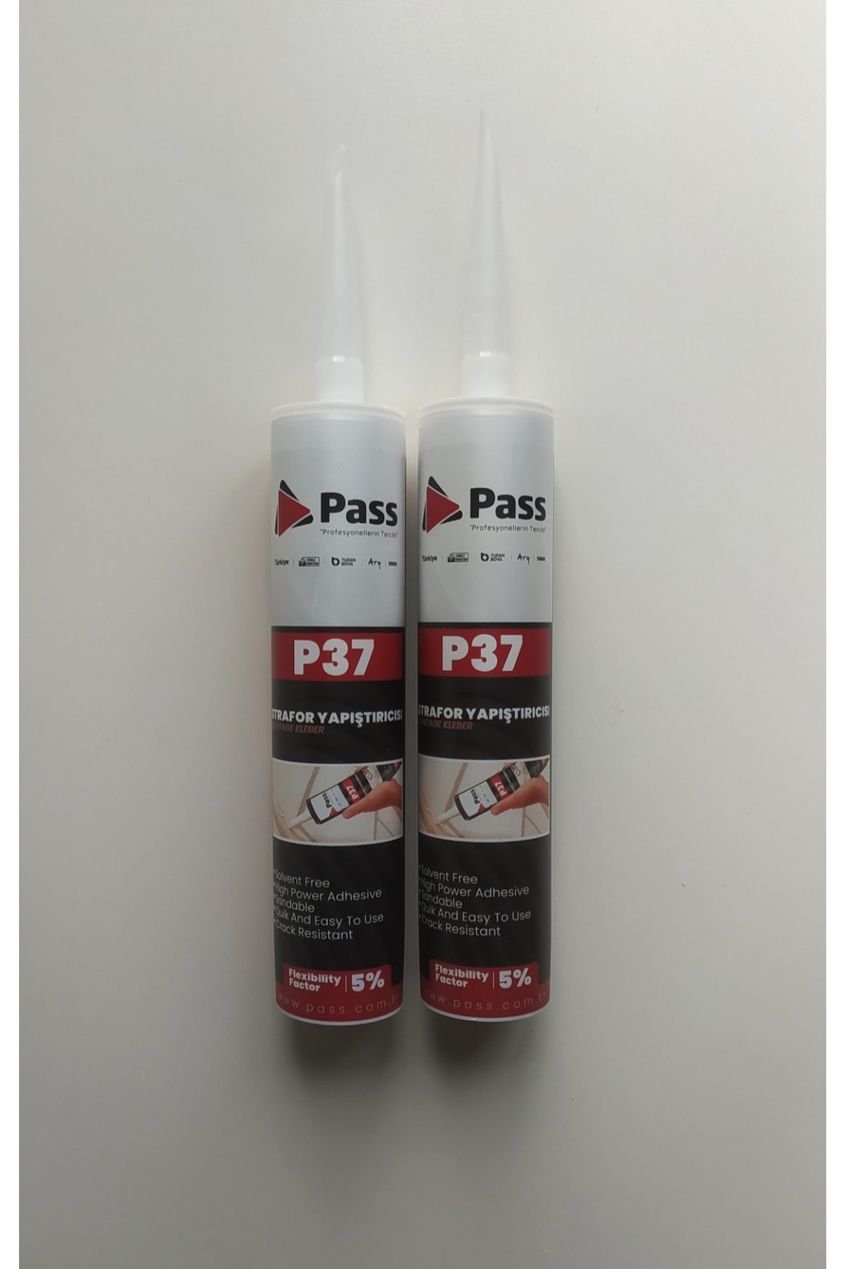 2 Adet Strafor Stropiyer Kartonpiyer Duvar Paneli Süpürgelik Yapıştırıcı Silikon Tabancası