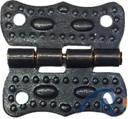 Papatya Menteşe - Küçük 20X20 Mm, Antik, 100 Adet