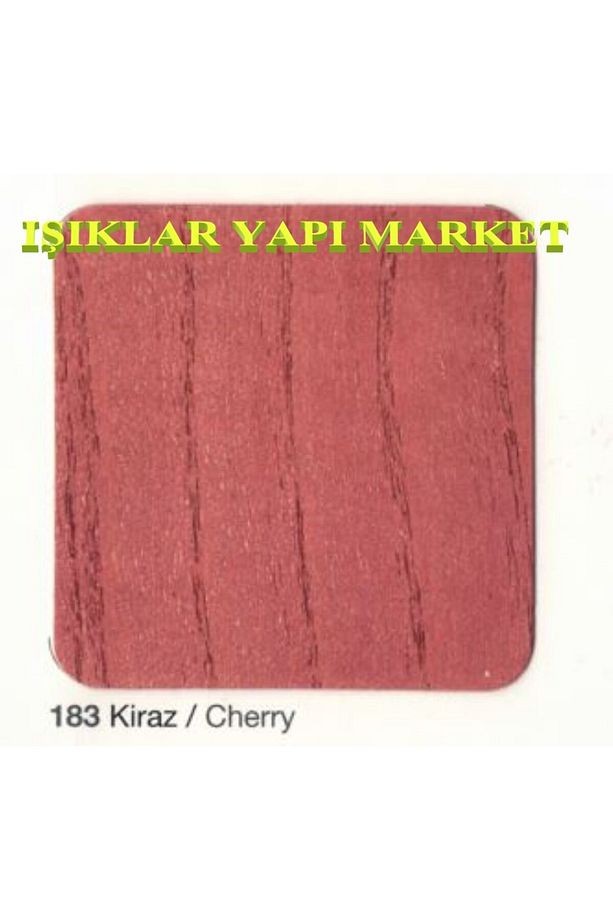 Wood&w-antiaging-ahşap Verniği-yarı Mat-su Bazlı-0,75litre (0,850KG.)-183-kiraz