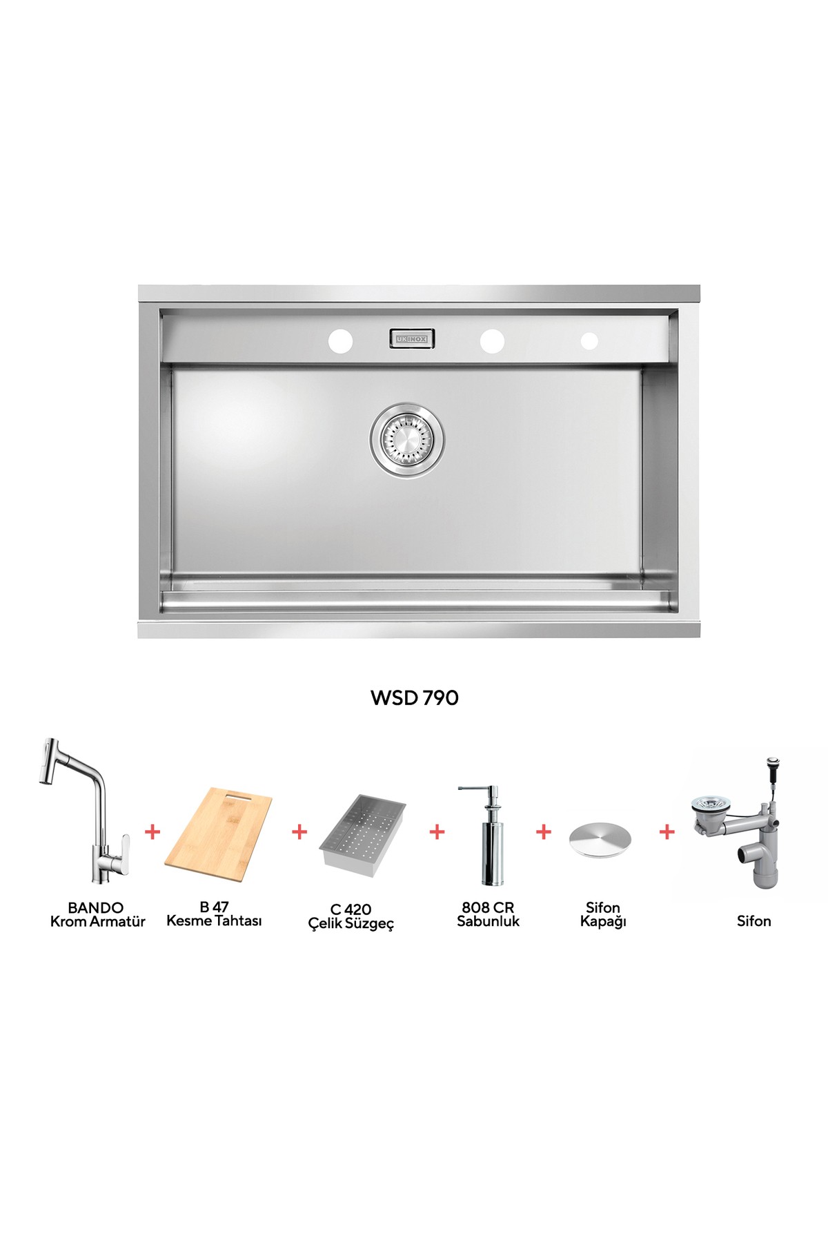 Workstatıon Wsd 790 Tezgah Üstü / Tezgaha Sıfır Evıye Set