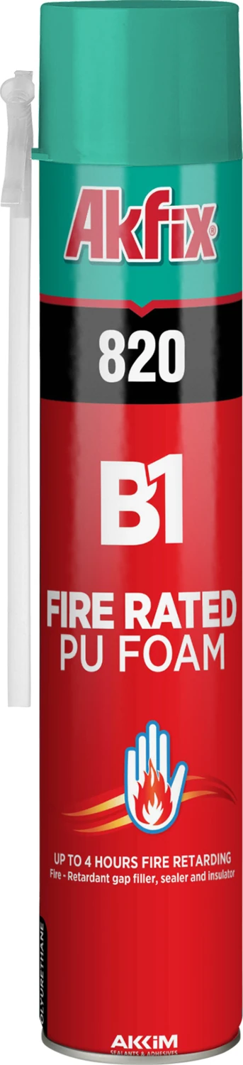 820 Yangına Dayanıklı B1 Pu Köpük 750ML