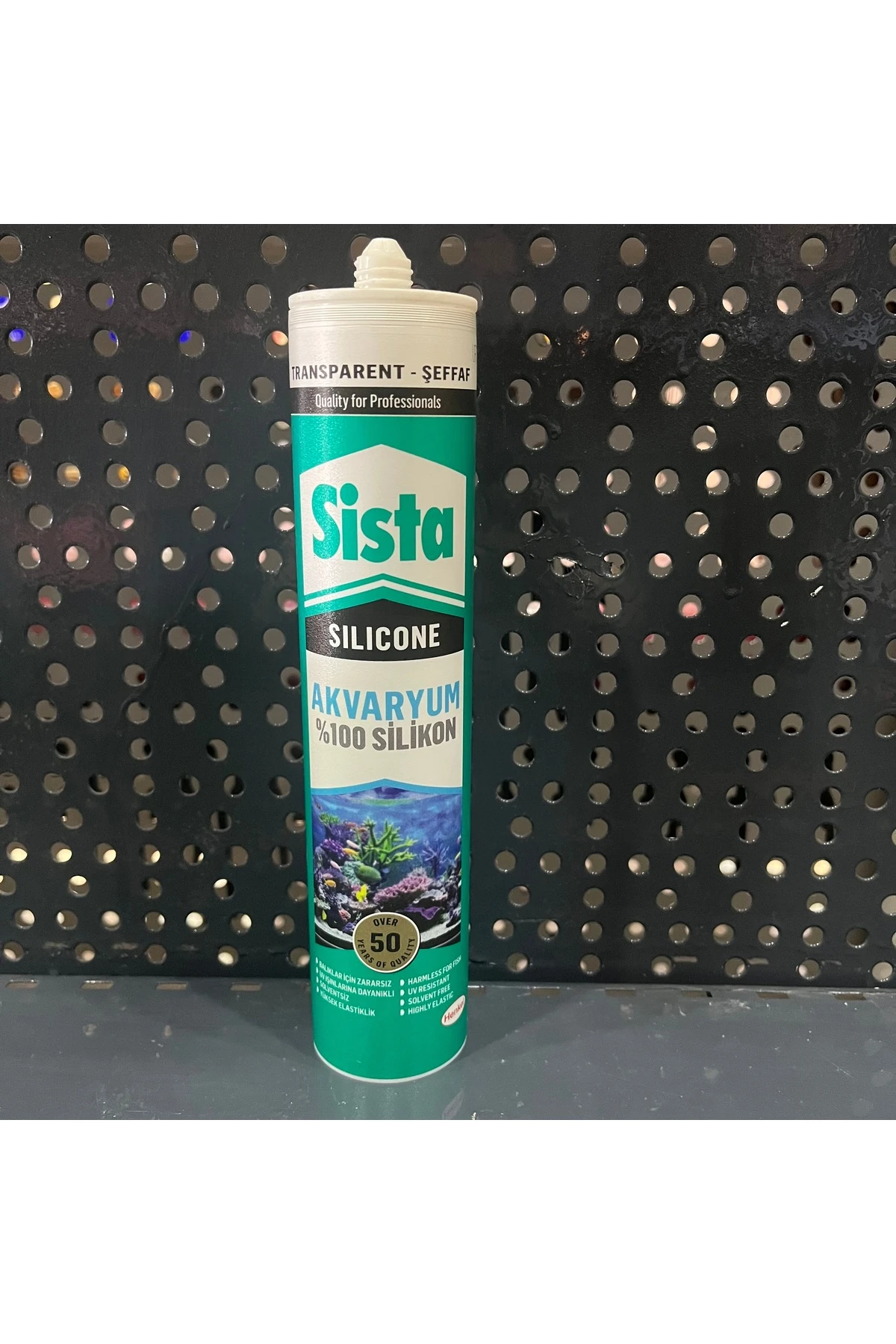 SİSTA AKVARYUM SİLİKONU 280 ML ŞEFFAF