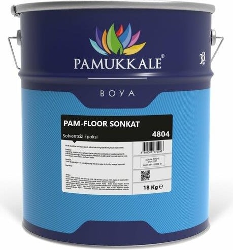 4804 Solventsiz Zemin Kaplama 18 Kg+6 kg Beyaz Ral 9016