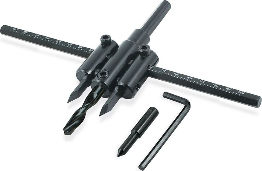 SGS Ayarlı Delme Panç Seti 30 mm - 120 mm