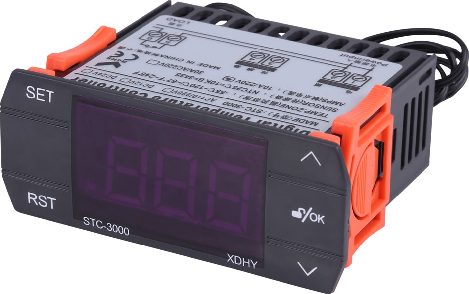 STC-3000 - Sensörlü Dokunmatik Dijital Sıcaklık Kontrol Termostatı (10A) (Yurt Dışından)