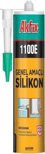 1100E Genel Amaçlı Silikon Beyaz