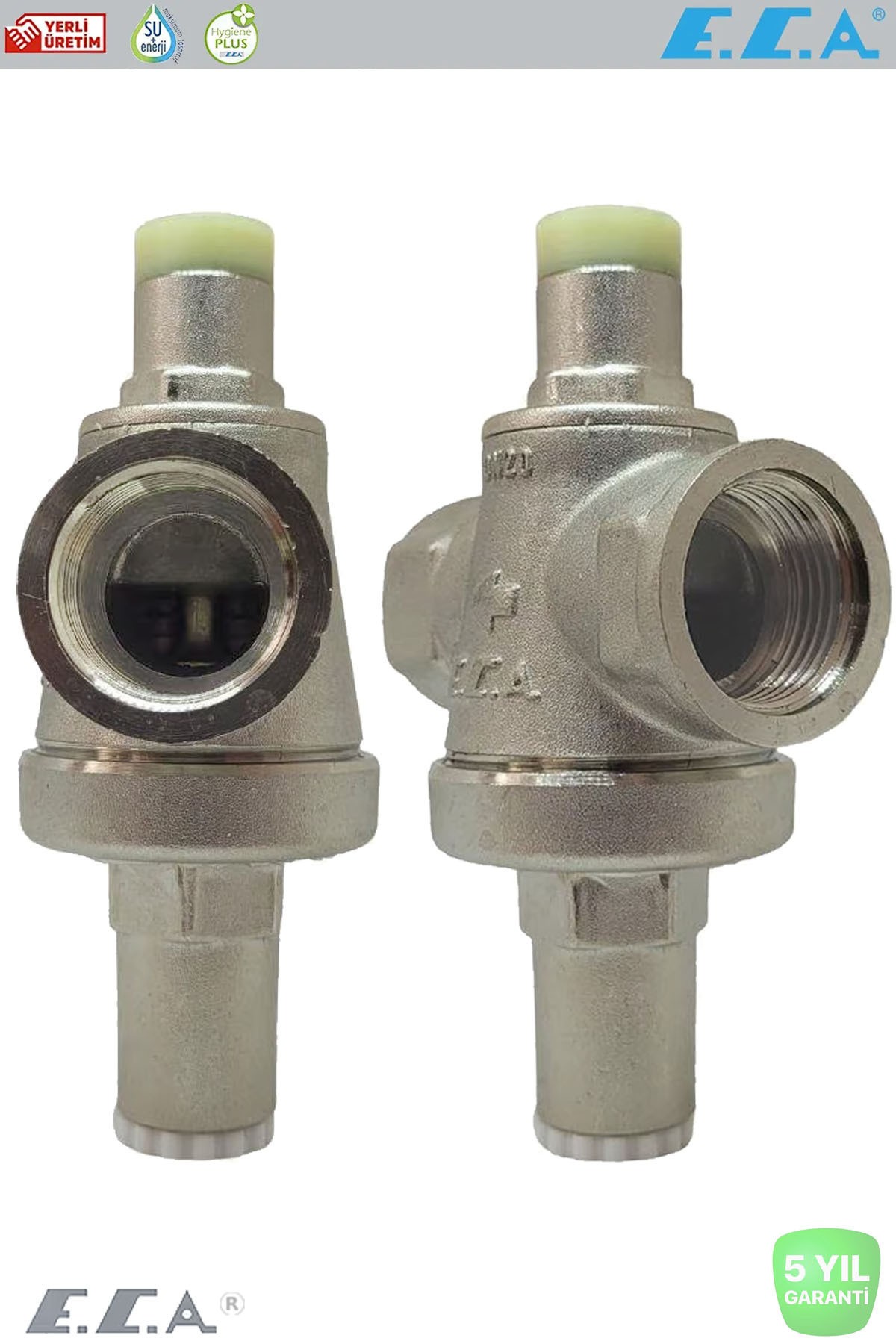 E.C.A Su Basınç Düşürücü Valf Pistonlu 1 Parmak ECA 602111038
