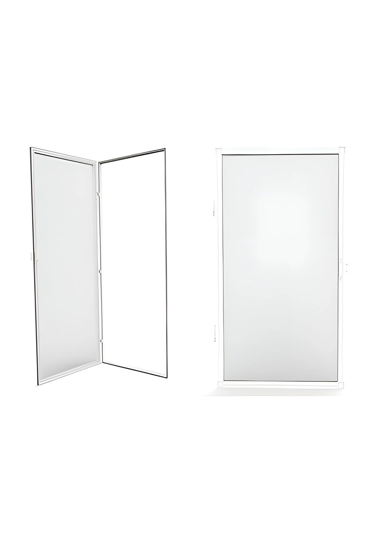 2 Adet Kapı 5 Adet Pencere Sineklik Beyaz Renk 12 No (7 ADET SİNEKLİK FİYATI)